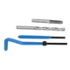 thumbnail image 5 of Kit de reparación de roscas de 30 piezas M7x1 herramienta de inserciones de grifo de taladro de acero de alta eficiencia Universal para automoción azul, 5 of 12