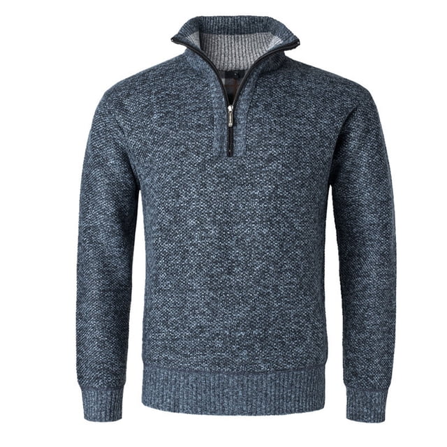 Plus Size Sweaters,Plus Size Shirts,Mens Plus Size Woolen Sweater with Pullover Long Sleeved Collar Knitted Sweater,Plus Size Sweater,Mens Pullover Sweater