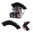 thumbnail image 6 of Senza Fretta Motorbike Helmet Mohican Mohawk Punk Wig Helmet Hair Decor] Sticker Paste W8H1, 6 of 6