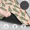 thumbnail image 3 of Disketp Cowboy Christmas Trees for Crystal Velvet Car Mats Four-Piece Set,All-Season Automotive Protection, Vehicles, Cars, Trucks, and SUVs,Anti-Slip Design, 3 of 7