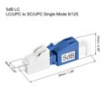 thumbnail image 2 of Unique Bargains 5dB LC Fiber Optic Attenuator, LC/UPC to SC/UPC Single Mode 9/125 LC Adapter, 2 of 7