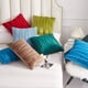 thumbnail image 4 of Juego de 2 fundas de almohada BANYUO 18 X 18 pulgadas terciopelo holandés vino tinto, 4 of 7