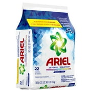 (3 pack) Ariel Laundry Detergent Powder, Original Scent, 35 oz, 22 Loads