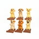 thumbnail image 3 of Soporte para teléfono celular, soporte para teléfono móvil de madera con diseño de perro lindo para escritorio de teléfono inteligente - Style3 brillar Juguete, 3 of 4