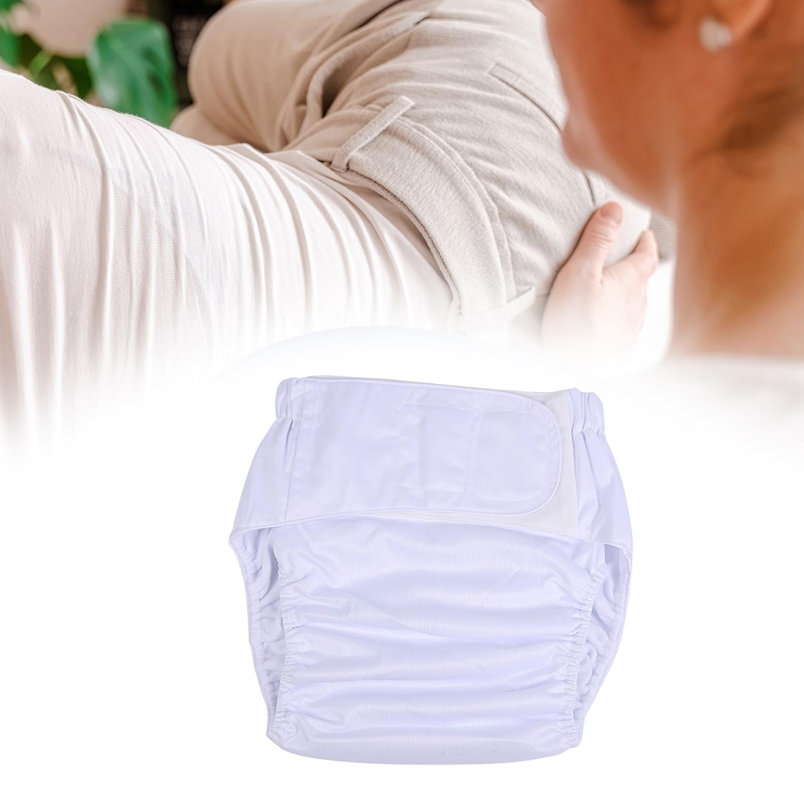 Adult Cloth Diaper Nappy Breathable Adjustable Comfortable For