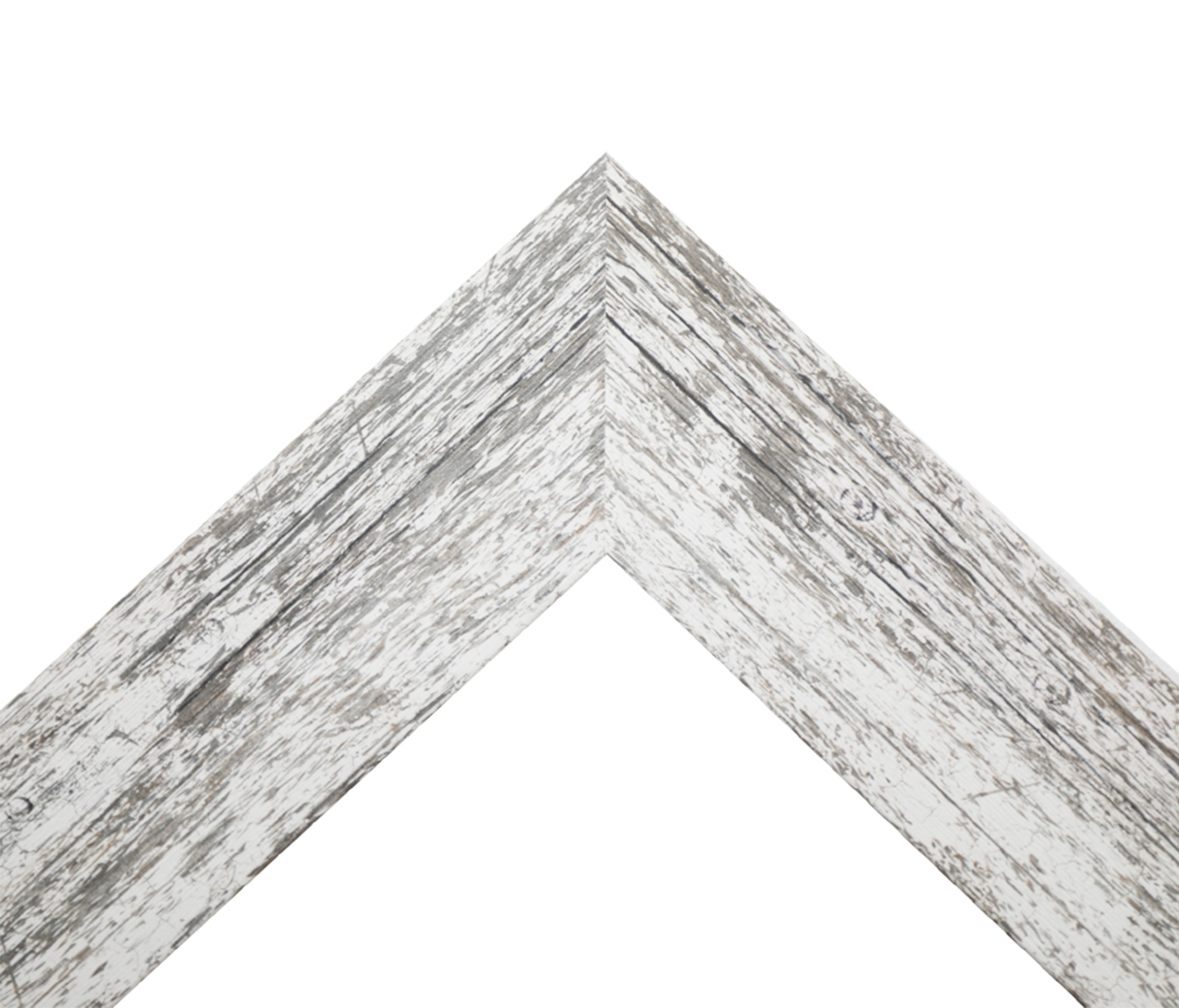 Rayne Beveled Full Length Wall Mirror 65.5"x32" Floor Mirror Weathered White