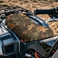 thumbnail image 4 of KUIFORTI Camo Hunting Forest ATV Seat Cover Four Wheeler Seat Cover Non-Slip Easy Installation Seats Protect Compatible with Most ATV for Sportsman, Rancher,Foreman, Scrambler, 4 of 7