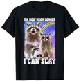 thumbnail image 1 of Idk How Much Longer I Can Slay Raccoon T-Shirt - White - 4XL, 1 of 2