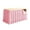 Pink, variant on 75x180cm Black Pleated Ruffled Teacher Desk Skirt Washable Table Cover For Back To School Classroom Kitchen Party Cabinet Decoration