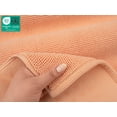 thumbnail image 3 of American Soft Linen, Slip Reducer Bath Rug, 100% Cotton 17x24 inches, Soft Absorbent Bath Mat Rugs, Malibu Peach, 3 of 7