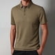 thumbnail image 2 of Camisa clásica informal de negocios para hombre: tejido transpirable, diseño atemporal, adecuada para la oficina o eventos de verano, lavable a máquina., 2 of 6