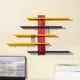 thumbnail image 1 of Estantes flotantes de plástico multicolor para pared | Organizador de juguetes y figuras para habitación infantil | Estante colgante de 63 x 36 cm para objetos de colección y decoración, 1 of 6