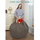 thumbnail image 4 of SZTXJ Stuffed Animal Storage Bean Bag Chair Cover 70 x 80cm (No Beans) (Gray) for Kids and Adults., 4 of 5