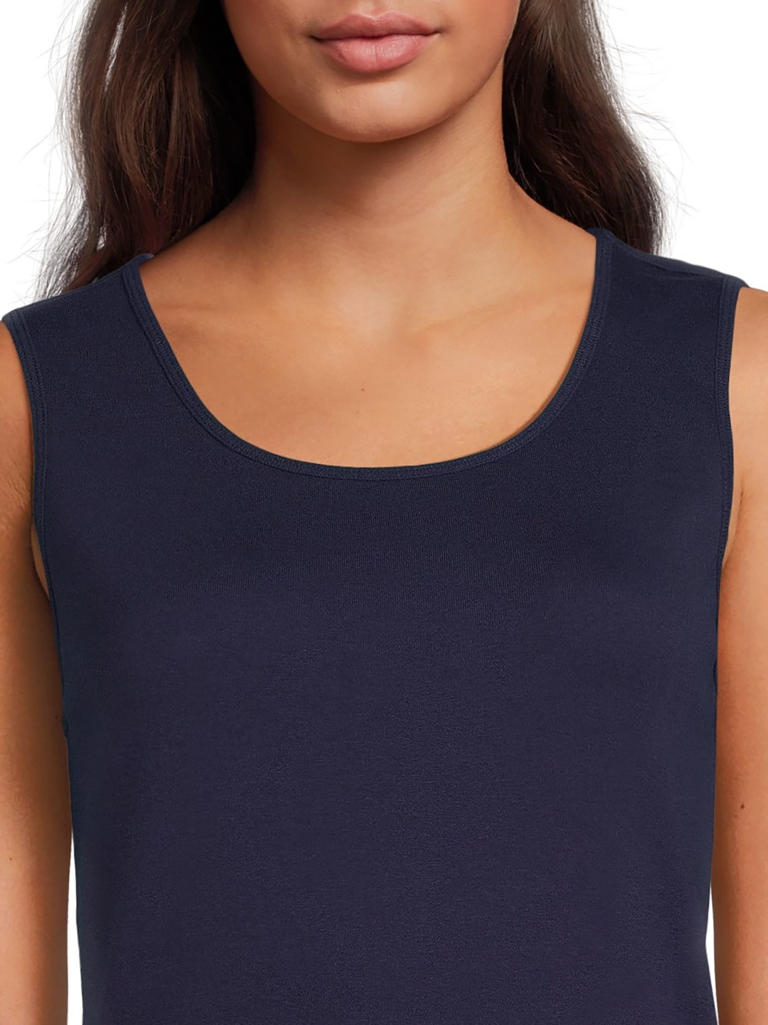 RealSize Women's Rib Muscle Tank Top, Sizes XS-3XL