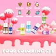 Gel Food Coloring 22 Vivid Colors Gel Food Coloring Set for Baking