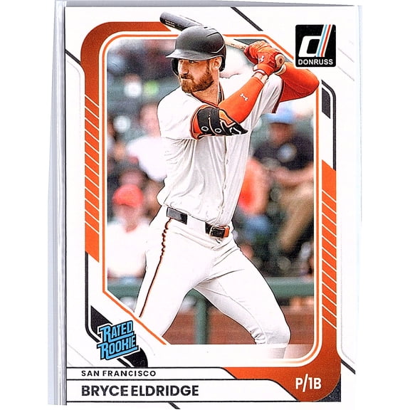 Collectible 2026 Donruss Baseball Bryce Eldridge #46 San Francisco Giants Baseball Card San Francisco Giants MLB Baseball Trading Card