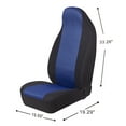 thumbnail image 5 of Auto Drive 1pc Atlanta Blue Seat Cover-Universal Fit, Assembled Product-2202SC263, 5 of 8