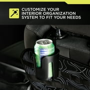 Auto Drive Universal Vehicle Cup Holder Attaches to Headrest