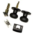 thumbnail image 3 of High Quality Door Knob Passage Lock Interior Bedroom Closet Oiled Rubbed Bronze, 3 of 10