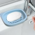 thumbnail image 6 of JilgTeok 1 Packs Soap Holder Large Size Soap Box Drainable Soap Dish Double Layer Soap Tray for Laundry Bathroom Kitchen, 6 of 6