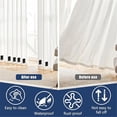 thumbnail image 3 of 16 Pcs Outdoor Curtain Weights, 8 Pairs Upgrade to Heavier Magnetic Drapery Weights, Plastic Wrapped Waterproof Curtain Magnets for Home Decor, Outside Curtain, Tablecloth, Patio, Shower Curtains, 3 of 5