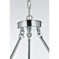 thumbnail image 4 of Elegant Lighting Cadence 36 Inch Chandelier In Chrome, 4 of 8