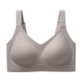 thumbnail image 2 of Bixock Wireless Jelly Bras for Women No Underwire Push Up Seamless Soft Comfort Everyday Tshirt Bra Breathable Lingerie Wear for Casual Indoor Daily Wear, 2 of 6