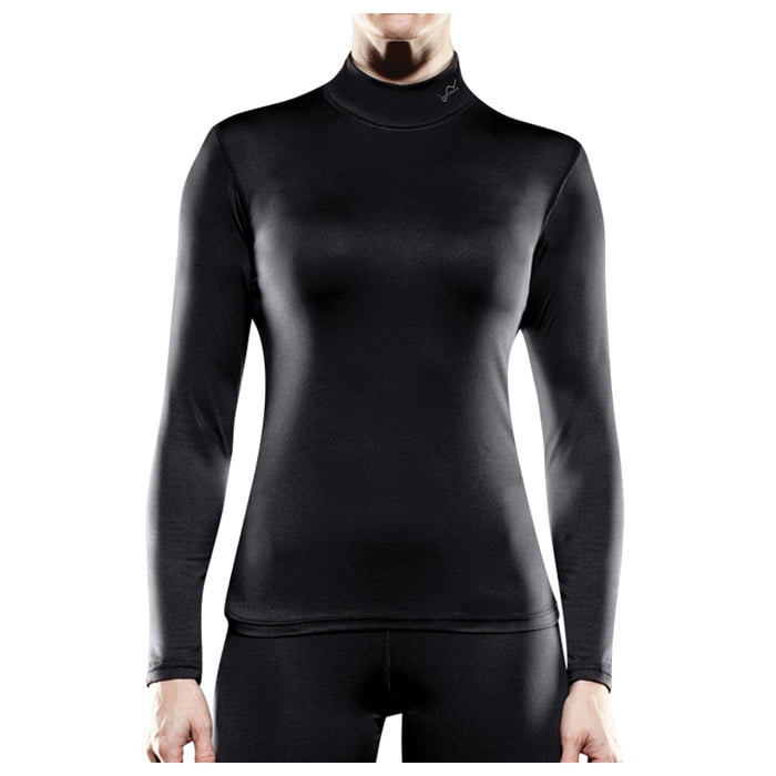 Performance Wmns L S Black Lg WATSON'S WTT120N BK1 L by Watson'S