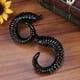 thumbnail image 4 of Un par de horquillas negras de cuernos de oveja de fantasía, horquillas artificiales de cuernos de oveja, diadema única para fiesta de disfraces de Halloween y cosplay., 4 of 5