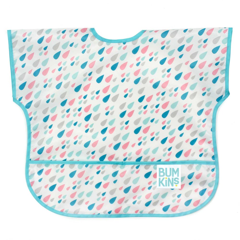 Bumkins Junior Bib, Raindrop