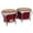 Red, variant on Tycoon 755123 7 in. & 8.5 in. Concerto Series Bongos - Red