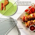 thumbnail image 5 of Nutrichef Four à Rôtir Multifonction Amélioré - Four Vertical de Comptoir avec Cuisson, Dinde Action de Grâce, Grille pour Brochettes avec Réglages Ajustables, 2 Tablettes 1500 Watts - AZPKRT97, 5 of 5