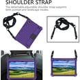 thumbnail image 3 of Kids Case for Lenovo Tab 4 10, Kids Friendly Light Weight Non-Toxic EVA Shockproof Case with Handle Stand Strap, Shoulder Belt for Lenovo Tab 4 10.1 Inch Tablet 2017 (Model: TB-X304), 3 of 6