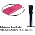 thumbnail image 4 of Console Vertical Stand for PlayStation 5/PS5 Slim/PS5 Pro Console Non-Slip Horizontal Stand Station Mount Base Holder Accessories (Red), 4 of 7