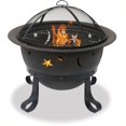 thumbnail image 1 of Uniflame 30" Diameter Deep Bronze Bowl with Stars and Moons, 1 of 1