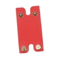 thumbnail image 3 of Funda para cabezal de afeitadora de piel sintética antiarañazos y superficie lisa. Protector de cuchillas de afeitadora. Rojo, 3 of 9