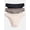 Little Lovely Leo / Paper Paile / Black Soot, variant on Joyspun Women's Shine Micro Cheeky Panties, 3-Pack, XS-XXXL