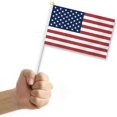 thumbnail image 4 of SHIBA-25PCS USA United States Handheld Small Flag,US America Americans Hand held Mini Decor Decoration Banner, 4 of 4