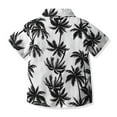 thumbnail image 5 of Odeerbi 6M-13Y Teen Boys Hawaiian Shirt Summer Beach Cotton Shirts Kids Fashion Short Sleeve Blouse Tropical Flower Print Shirt Leisure Tops Teen Boys Clothes, 5 of 9
