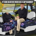 thumbnail image 5 of Whosucclay Heart-Shaped Horse Pattern Golf Cart Seat Protector, Wear-Resistant Cover Breathable Anti-Scratch Golf Cart Seat Cover Towel for Most 2‑Seat Golf Carts, 5 of 7