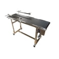 thumbnail image 5 of PreAsion Conveyor With Double Guardrail 59*15.7" Black PVC Belt Conveyor Industrial Conveyor System, 5 of 9