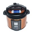 thumbnail image 4 of Yedi Houseware 9 in 1 6 Quart Stainless Steel Multi Pressure Cooker, Copper, 4 of 9