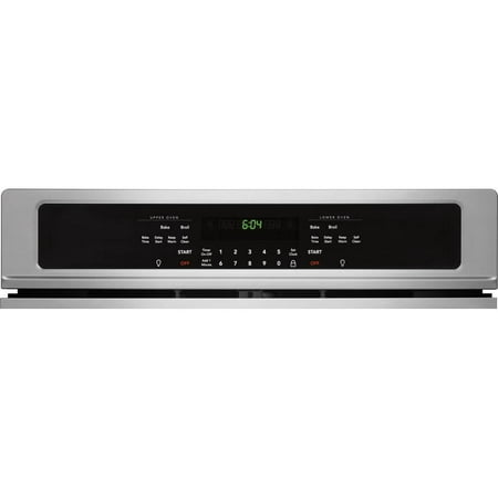 Frigidaire - 27" Built-In Double Electric Wall Oven - Stainless steel