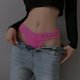 thumbnail image 3 of TrowBridge bragas deportivas para mujer, ropa interior con letras a la moda, tangas transpirables para mujer, tangas acogedoras, calzoncillos con parte trasera en T caliente, 3 of 4