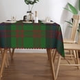 thumbnail image 2 of Rectangle Table Cloth, Scottish Clan Cochrane Cochran Tartan Resistant Washable Tablecloth Decorative Table Cover for Dining, Indoor and Outdoor, 2 of 6