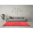 thumbnail image 3 of Ahgly Company Indoor Rectangle Abstract Red Contemporary Area Rugs, 2' x 3', 3 of 4