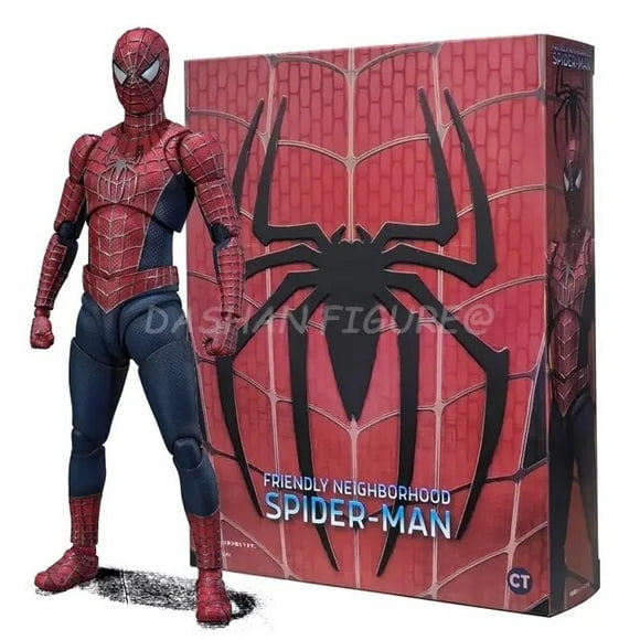CT Marvel Spider-Man No Way Home Figurine d'Action SHF Tobey Maguire Spiderman Figures les Jouets Mobiles de Quartier Amicaux