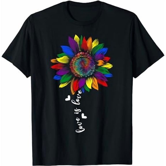 Pride Month Sun Flower T-Shirt