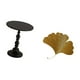 thumbnail image 5 of Mesa Auxiliar Pequeña, Mesa De Centro, Mesita De Noche, Mueble De Hierro Forjado Con Hojas De Ginkgo, Decoración De Pared, Escultura Para Sala De Estar, Hotel, Oficina, Casa De Campo., 5 of 8