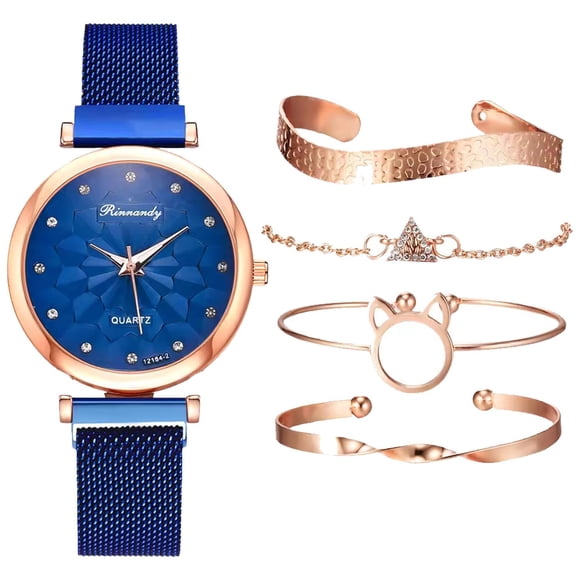 Reloj de Dama de Lujo AstraTimeBlue 1Pza 3.4cm 25cm 1.4cm 1cm Azul VentDepot